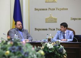 Дмитрий Разумков и Руслан Стефанчук