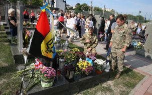Honoring the fallen heroes at the Lychakiv Cemetery