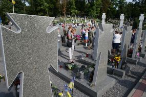 Honoring the fallen heroes at the Lychakiv Cemetery