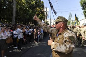 Учасники Маршу захисників України