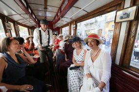 The 100-year-old tram