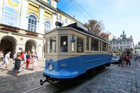 The 100-year-old tram