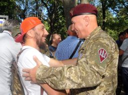 Ветерани 92-ї окремої механізованої бригади ЗСУ