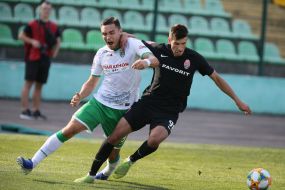 Playing moment of the match