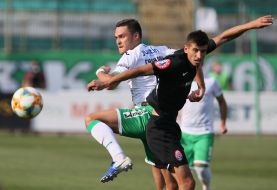 Playing moment of the match