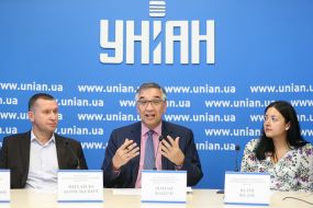 The participants of the press conference