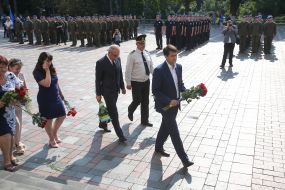 Dmytro Razumkov, Serhiy Yarovy, Mykola Balan