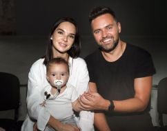 Timur Miroshnichenko with his family