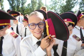 Pupils of boarding school №23 "Cadet Corps"