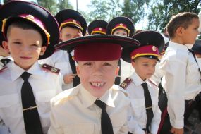 Pupils of boarding school №23 "Cadet Corps"