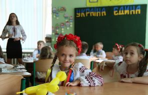 Школьники на уроке