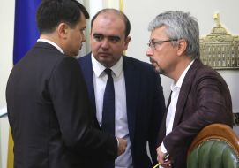 Dmitry Razumkov and Alexander Tkachenko