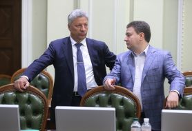 Yuriy Boyko and Victor Bondar