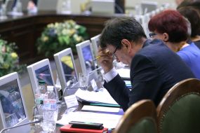 Danylo Hetmantsev and Galyna Tretyakova