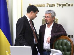 Dmitry Razumkov and Alexander Tkachenko