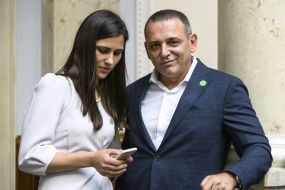 Галина Янченко и Максим Бужанский