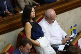 Victoria Syumar and Stepan Kubiv