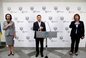 Елена Танасевич, Владимир Зеленский, Валентина Данишевская