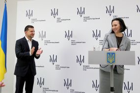 Елена Танасевич, Владимир Зеленский