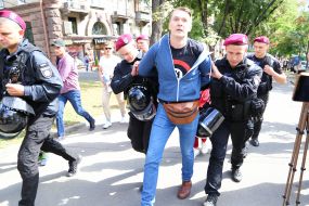 Задержание Юрия Гудыменко