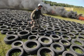 Соревнования военных Нацгвардии
