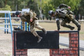 Соревнования военных Нацгвардии