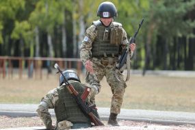 Соревнования военных Нацгвардии