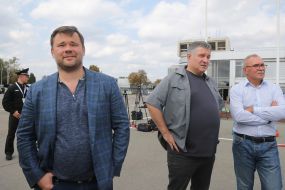 Sergiy Yarovy, Andriy Bogdan and Arsen Avakov