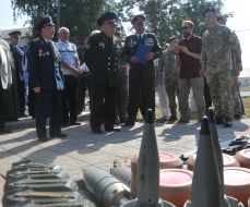 The celebration of the Day of soldiers of Ukraine in Kharkov