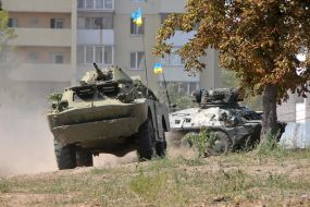 The celebration of the Day of soldiers of Ukraine in Kharkov