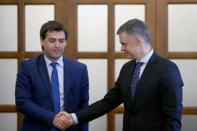 Nicolae Popescu and Vadim pristayko