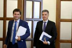 Nicolae Popescu and Vadim pristayko
