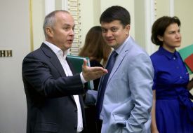 Дмитрий Разумков и Нестор Шуфрич