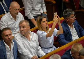 Mykola Kucher, Larisa Bilozir, Petr Yurchyshyn Gennady Vatsak and Igor Palitsya