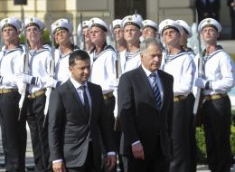 Volodymyr Zelenskiy and Sauli Niinisto
