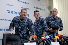 Денис Гриценко,  Андрей Артеменко и  Андрей Опрыско