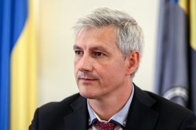 Slavomyr Novak and Vadym Horyushko