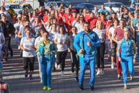 Mass exercises in Zaporіzhyа