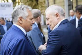 Олександр Кваснєвський та Григорій Суркіс