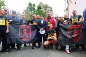 Volodymyr Zelenskyy and Participants of "Invictus Games"