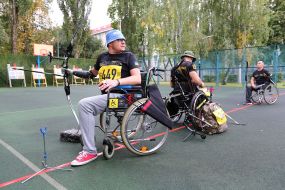 Participants of "Igor Neskoreny" preparing for archery