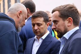 Volodymyr Zelenskyy ta Kyrylo Tymoshenko