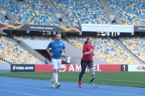 Открытая тренировка ветеранов АТО