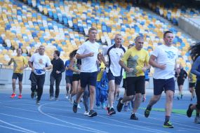 Открытая тренировка ветеранов АТО