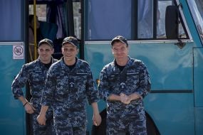 Виктор Беспальченко, Михаил Власюк и Сергей Чулиба