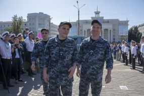 Viktor Bespalchenko, Mykhaylo Vlasyuk and Serhiy Chuliba