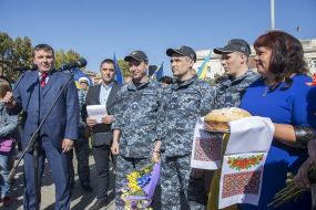 Viktor Bespalchenko, Mykhaylo Vlasyuk and Serhiy Chuliba