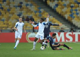 Soccer. Dynamo FC (Kiev) - FC Malmo (Sweden)