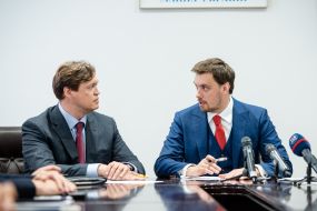 Oleksiy Goncharuk and Dmytro Sennichenko