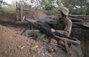 Ukrainian servicemen